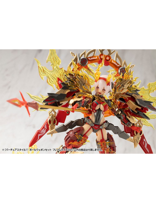 Kotobukiya - M.S.G. accessoires Virtuous Style 11 Pole Weapon Set Flamerite Ver.