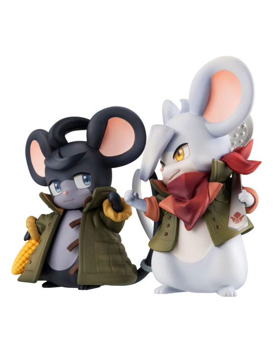 Megahouse - Mobile Suit Gundam Iron-Blooded Orphans - Pack 2 figurines Orphanchu of Block 3 Mikatsuki & Orga 10th Anniversary