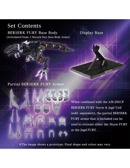 Takara Tomy - Zoids - Figure AM-Z01EX Berserk Fury (Elementary Body)