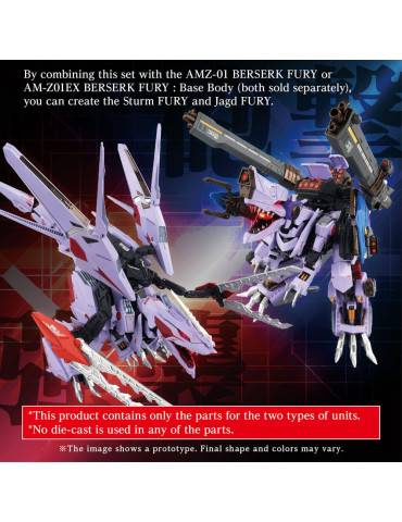 Takara Tomy - Zoids - Accessoires AM-Z01CP Berserk Fury Sturm & Jagd Unit