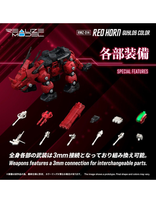 Takara Tomy - Zoids  - Figure RMZ-014 Red Horn Styracosaurus Type