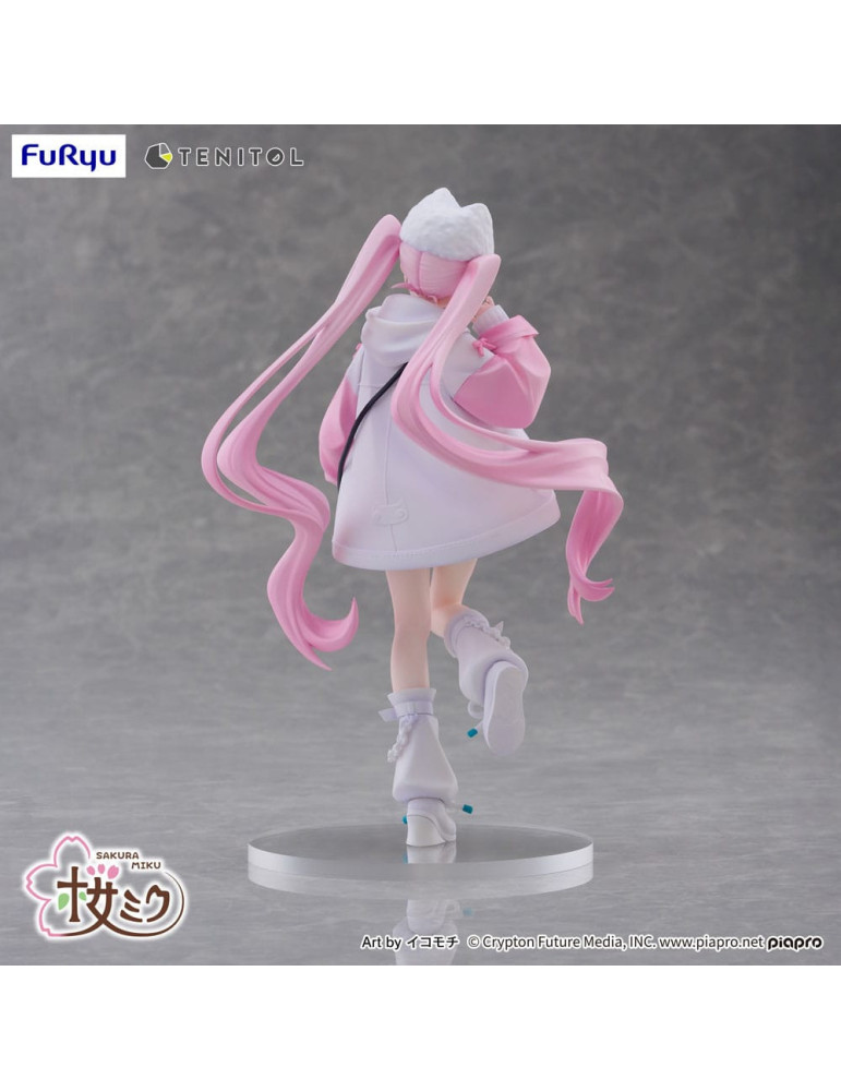 Furyu - Hatsune Miku - Figurine Tenitol Sakura Miku Cool style [petit]