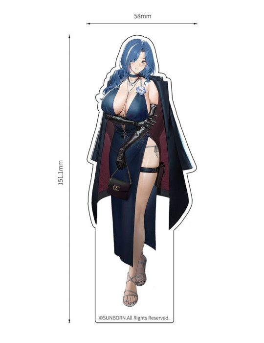 Kawa Design - Girls´ Frontline 2 - Figurine Helen (DP-12) Starlit Waltz ver.