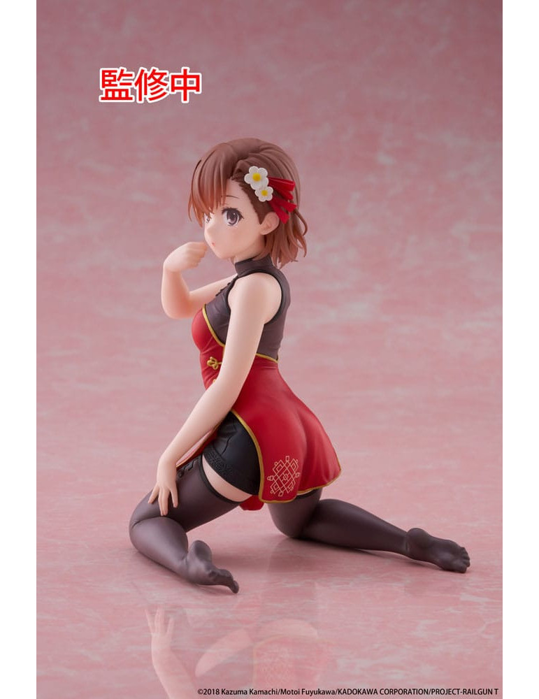Taito - A Certain Scientific Railgun - Figurine Desktop Cute Mikoto Misaka Chinese Dress Ver.