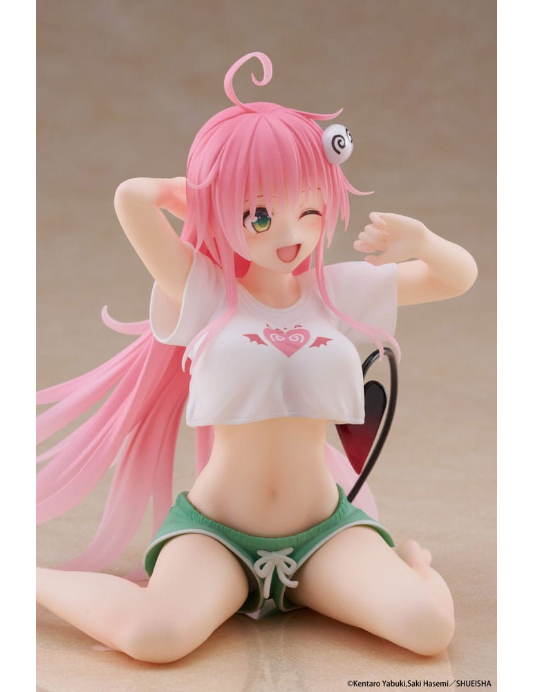 Taito - To Love-Ru Darkness - Figurine Desktop Cute Lala Roomwear Ver.
