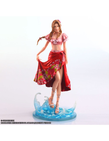 Square-Enix - Final Fantasy VII Rebirth - Static Arts Gallery figurine Aerith Gainsborough (Swimsuit Ver.)