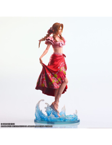 Square-Enix - Final Fantasy VII Rebirth - Static Arts Gallery figurine Aerith Gainsborough (Swimsuit Ver.) 2