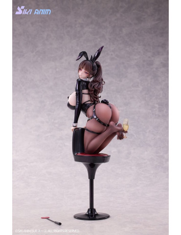 SIKI ANIM - figure Champagne and Bunny Girl Rose Black Stocking Ver.
