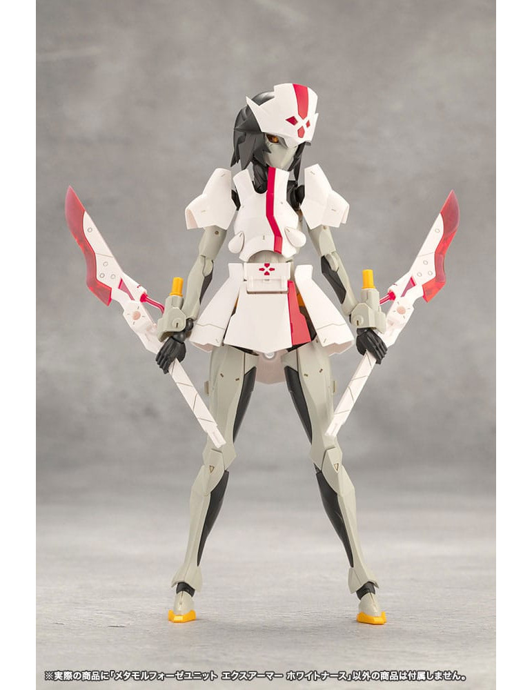 Kotobukiya - Unlimited Universe Megalomaria - Figurine Metamorphose Unit Exarmor White Nurse