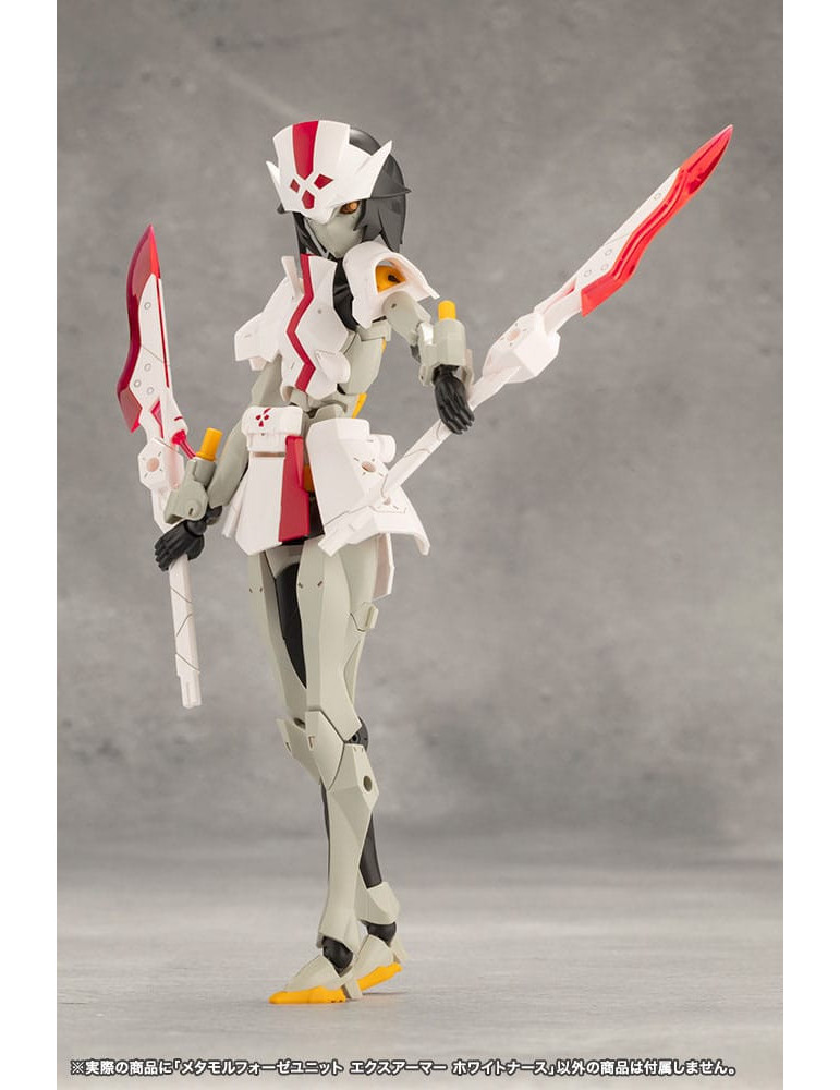 Kotobukiya - Unlimited Universe Megalomaria - Figurine Metamorphose Unit Exarmor White Nurse