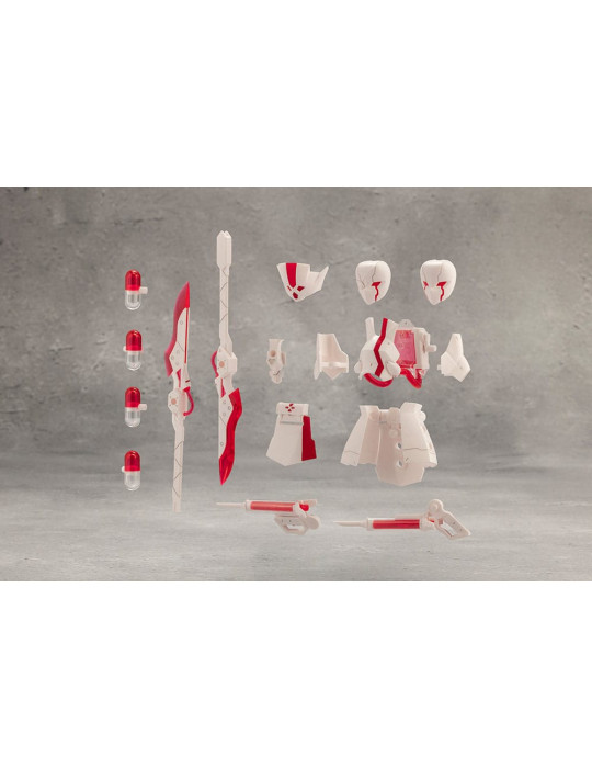 Kotobukiya - Unlimited Universe Megalomaria - Figurine Metamorphose Unit Exarmor White Nurse