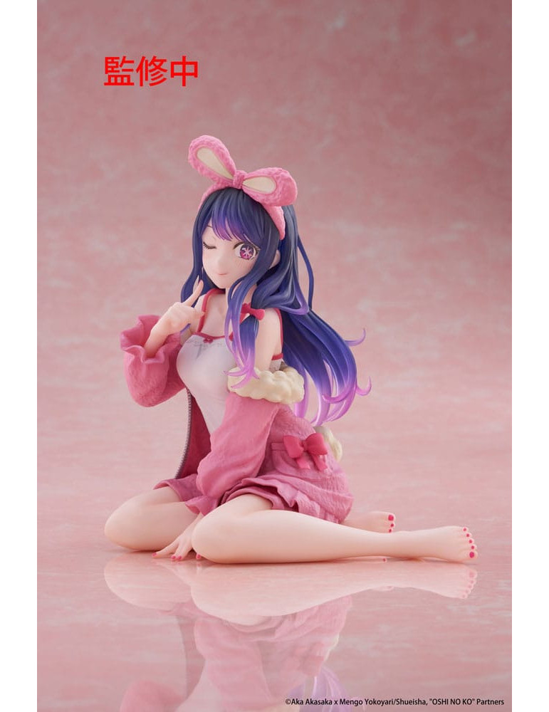 Taito - Oshi no Ko - Desktop Cute figure Ai (Rabbit Room Wear ver.)