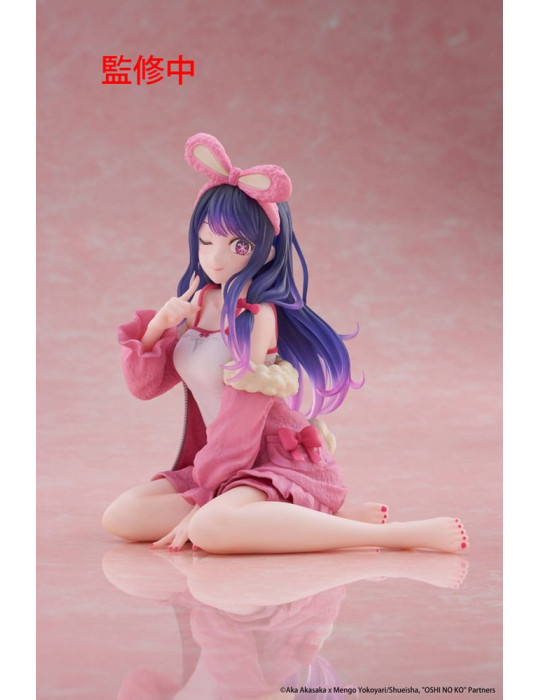 Taito - Oshi no Ko - Desktop Cute figure Ai (Rabbit Room Wear ver.)