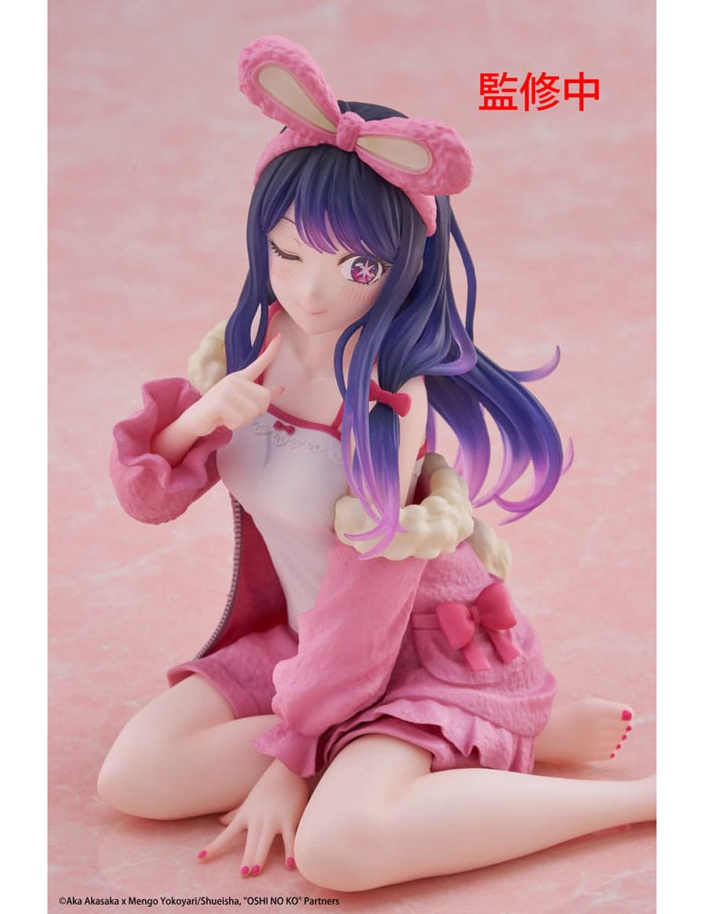 Taito - Oshi no Ko - Desktop Cute figure Ai (Rabbit Room Wear ver.)