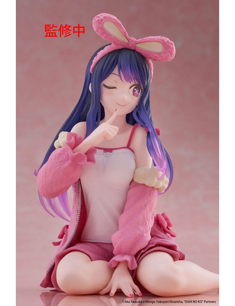 Taito - Oshi no Ko - Desktop Cute figure Ai (Rabbit Room Wear ver.)
