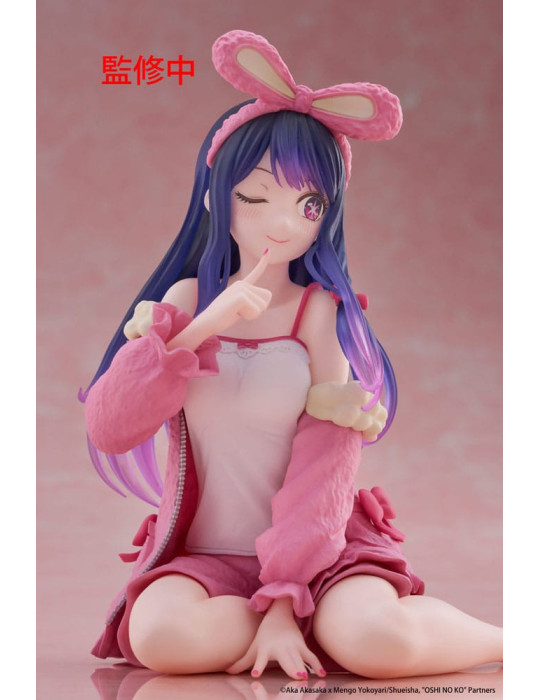 Taito - Oshi no Ko - Figurine Desktop Cute Ai (Rabbit Room Wear ver.)