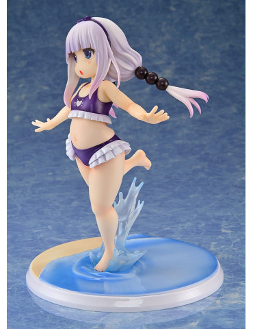 Kaitendoh - Miss Kobayashi's Dragon Maid - Figurine Kanna Kamui: Excited to Wear a Swimsuit at Home Ver. (Purple) 2