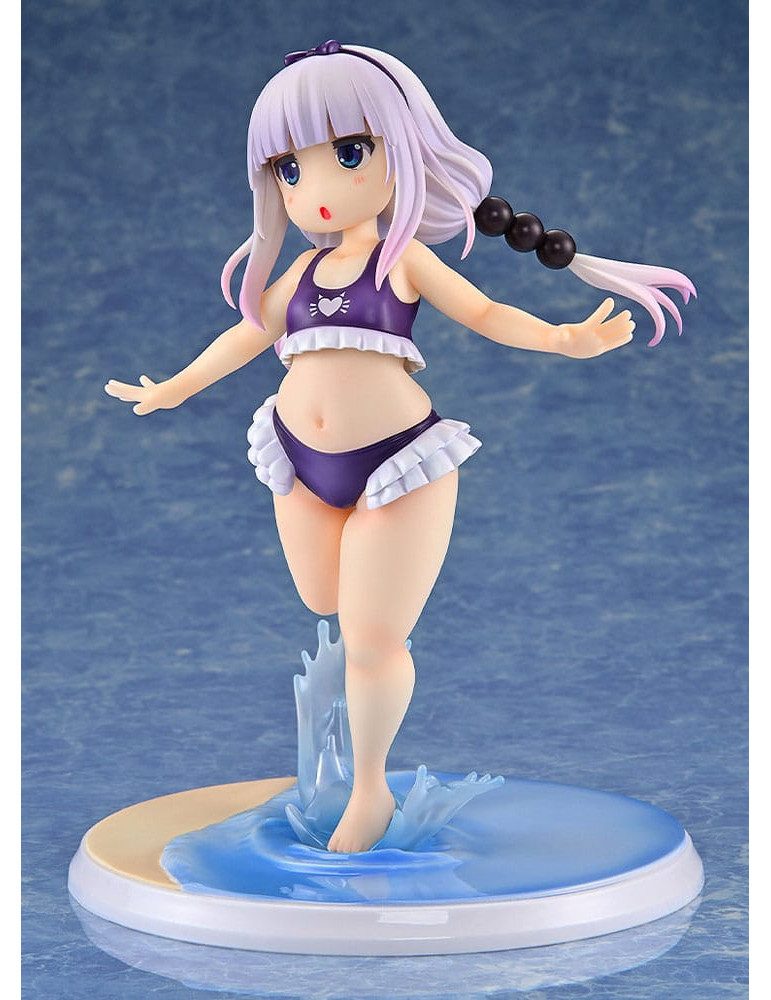 Kaitendoh - Miss Kobayashi's Dragon Maid - Figurine Kanna Kamui: Excited to Wear a Swimsuit at Home Ver. (Purple)