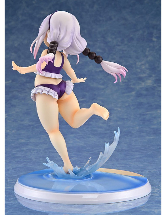 Kaitendoh - Miss Kobayashi's Dragon Maid - Figurine Kanna Kamui: Excited to Wear a Swimsuit at Home Ver. (Purple)