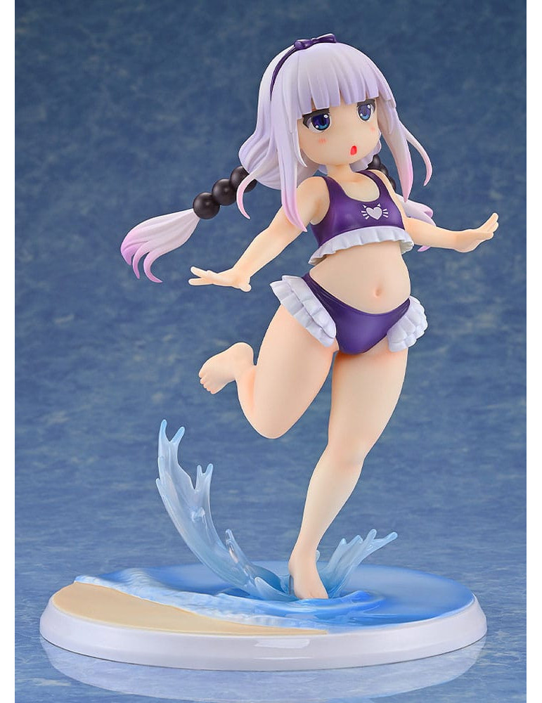 Kaitendoh - Miss Kobayashi's Dragon Maid - Figure Kanna Kamui: Excited to Wear a Swimsuit at Home Ver. (Purple)