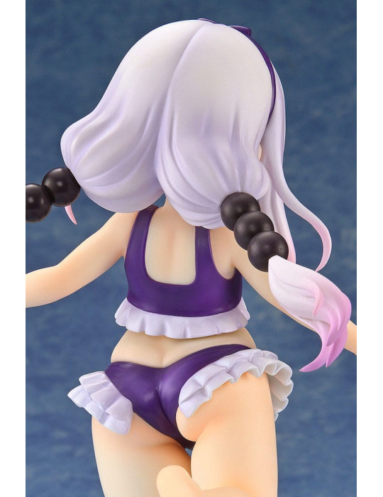 Kaitendoh - Miss Kobayashi's Dragon Maid - Figure Kanna Kamui: Excited to Wear a Swimsuit at Home Ver. (Purple)
