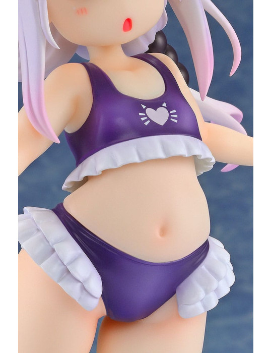 Kaitendoh - Miss Kobayashi's Dragon Maid - Figure Kanna Kamui: Excited to Wear a Swimsuit at Home Ver. (Purple)
