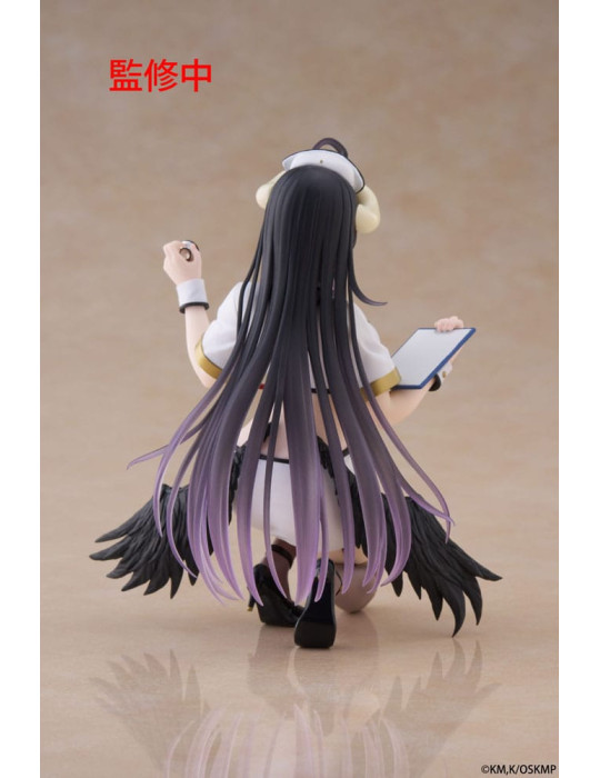 Taito - Overlord - Figurine Desktop Cute Albedo Nurse Ver.