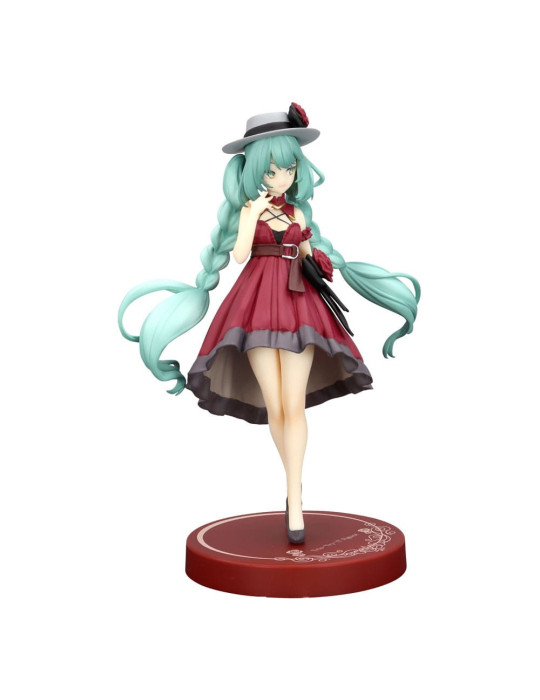 Furyu - Hatsune Miku - Trio-Try-iT figure Hatsune Miku Outing Dress Red Color Ver.