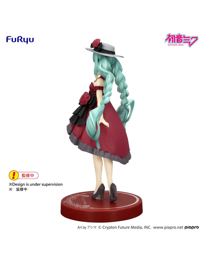Furyu - Hatsune Miku - Trio-Try-iT figure Hatsune Miku Outing Dress Red Color Ver.
