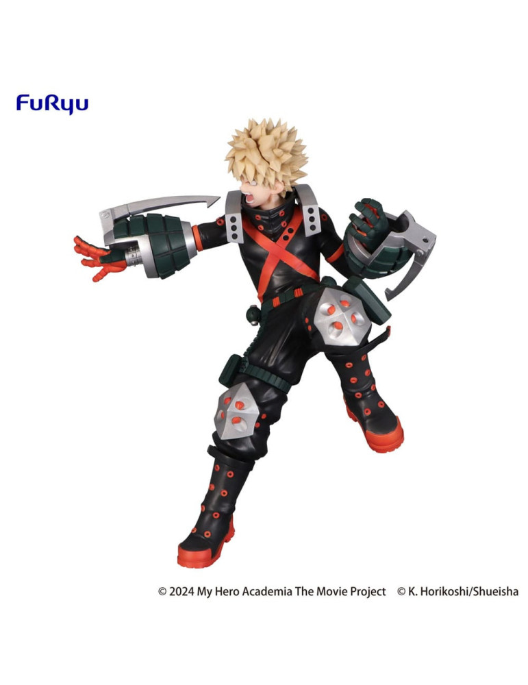 Furyu - My Hero Academia: You're Next - Figurine Trio-Try-iT Katsuki Bakugo