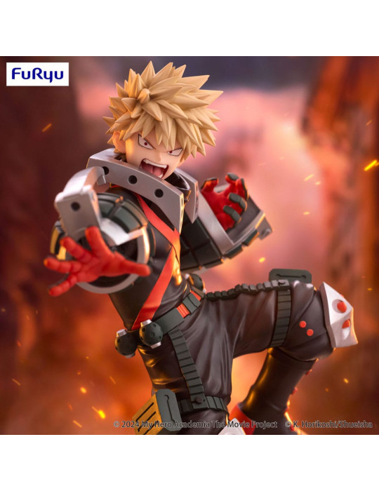 Furyu - My Hero Academia: You're Next - Figurine Trio-Try-iT Katsuki Bakugo