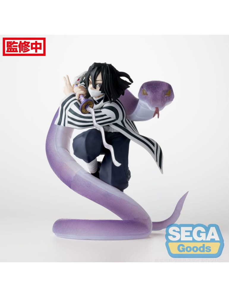 Sega - Demon Slayer: Kimetsu no Yaiba - Figurine Xross Link Anime Obanai Iguro Hashira Training Arc