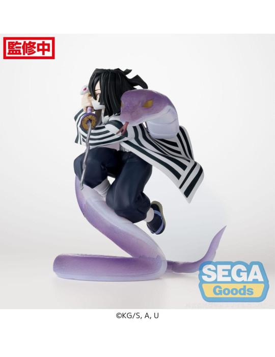 Sega - Demon Slayer: Kimetsu no Yaiba - Figurine Xross Link Anime Obanai Iguro Hashira Training Arc