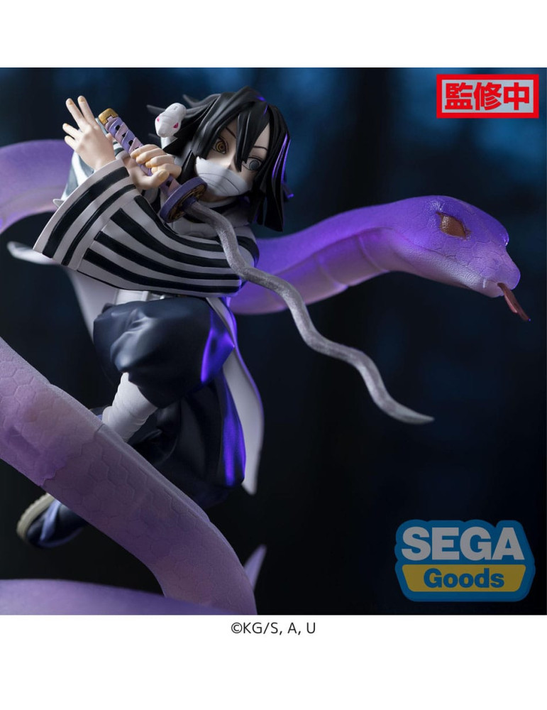 Sega - Demon Slayer: Kimetsu no Yaiba - Figurine Xross Link Anime Obanai Iguro Hashira Training Arc