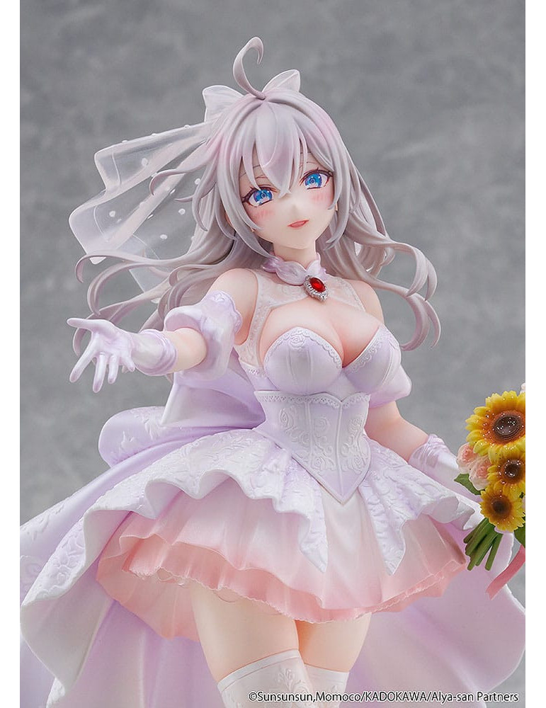 Kadokawa - Alya Sometimes Hides Her Feelings in Russian - Figure Alisa Mikhailovna Kujou Wedding Dress Ver.