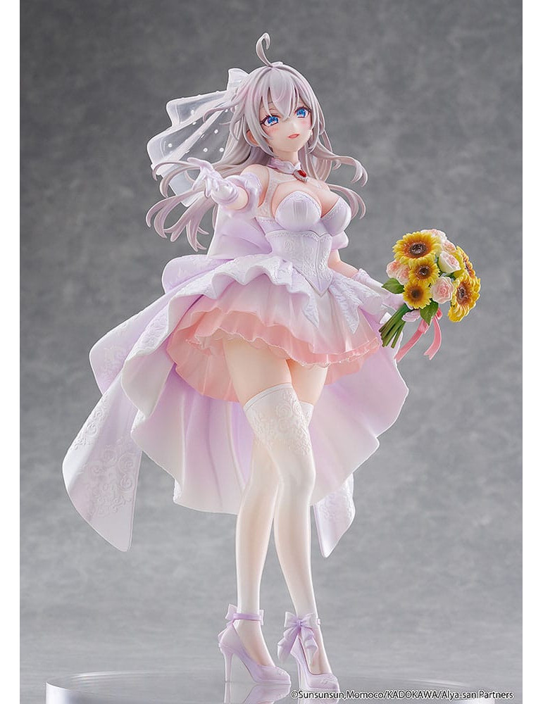 Kadokawa - Alya Sometimes Hides Her Feelings in Russian - Figure Alisa Mikhailovna Kujou Wedding Dress Ver.