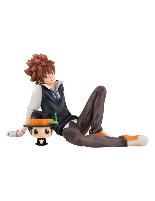 Megahouse - Katekyo Hitman Reborn! - figurine G.E.M. Series Tsuna & Reborn Palm Size