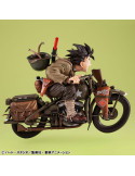 Megahouse - Dragonball Z - 05 Desktop Real McCoy diorama Son Goku & Bike
