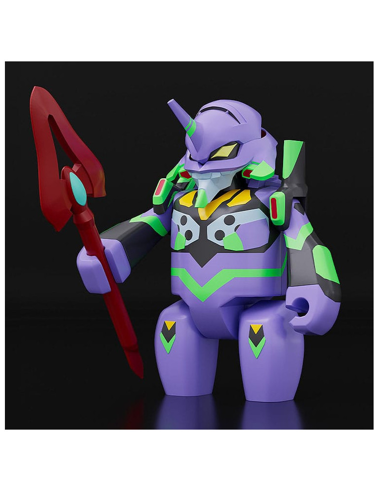 Good Smile Company - Rebuild of Evangelion - figurine Brickroid Evangelion Test Type-01