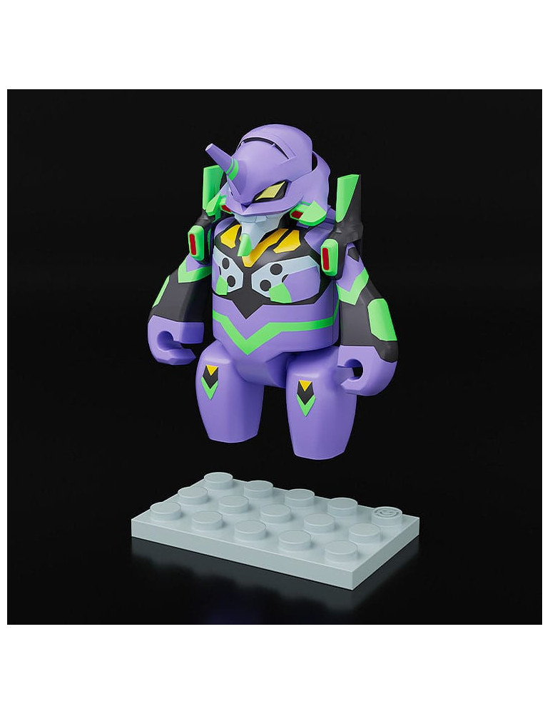 Good Smile Company - Rebuild of Evangelion - figurine Brickroid Evangelion Test Type-01