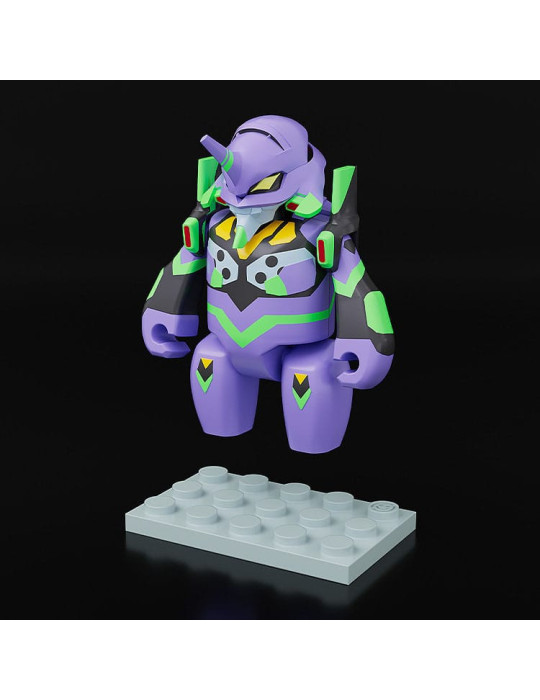 Good Smile Company - Rebuild of Evangelion - figure Brickroid Evangelion Test Type-01