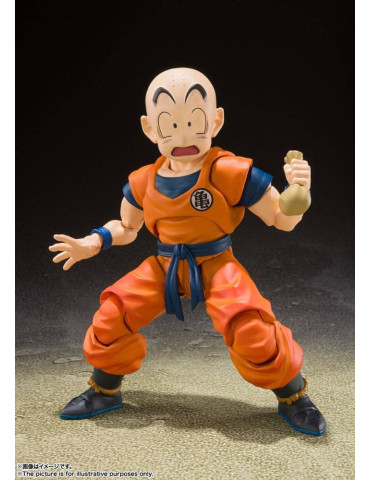 Bandai - Dragon Ball Z - figurine S.H. Figuarts Krillin-Earth's Strongest Man 2