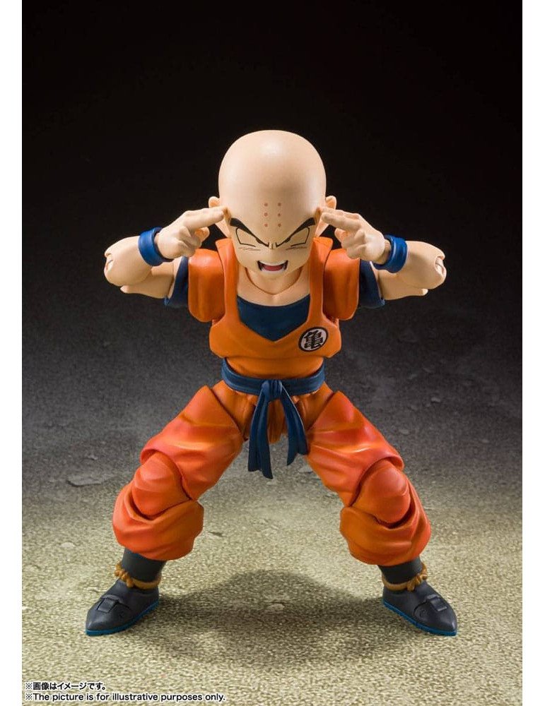 Bandai - Dragon Ball Z - figurine S.H. Figuarts Krillin-Earth's Strongest Man