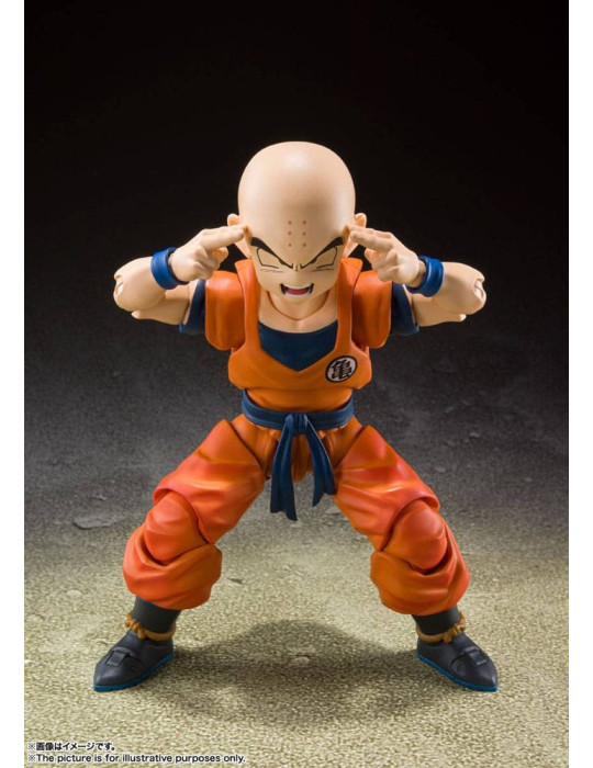 Bandai - Dragon Ball Z - figure S.H. Figuarts Krillin-Earth's Strongest Man