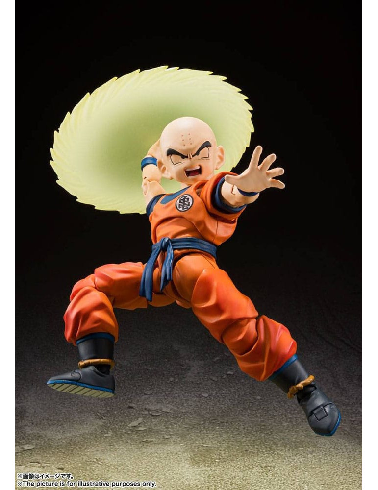 Bandai - Dragon Ball Z - figurine S.H. Figuarts Krillin-Earth's Strongest Man