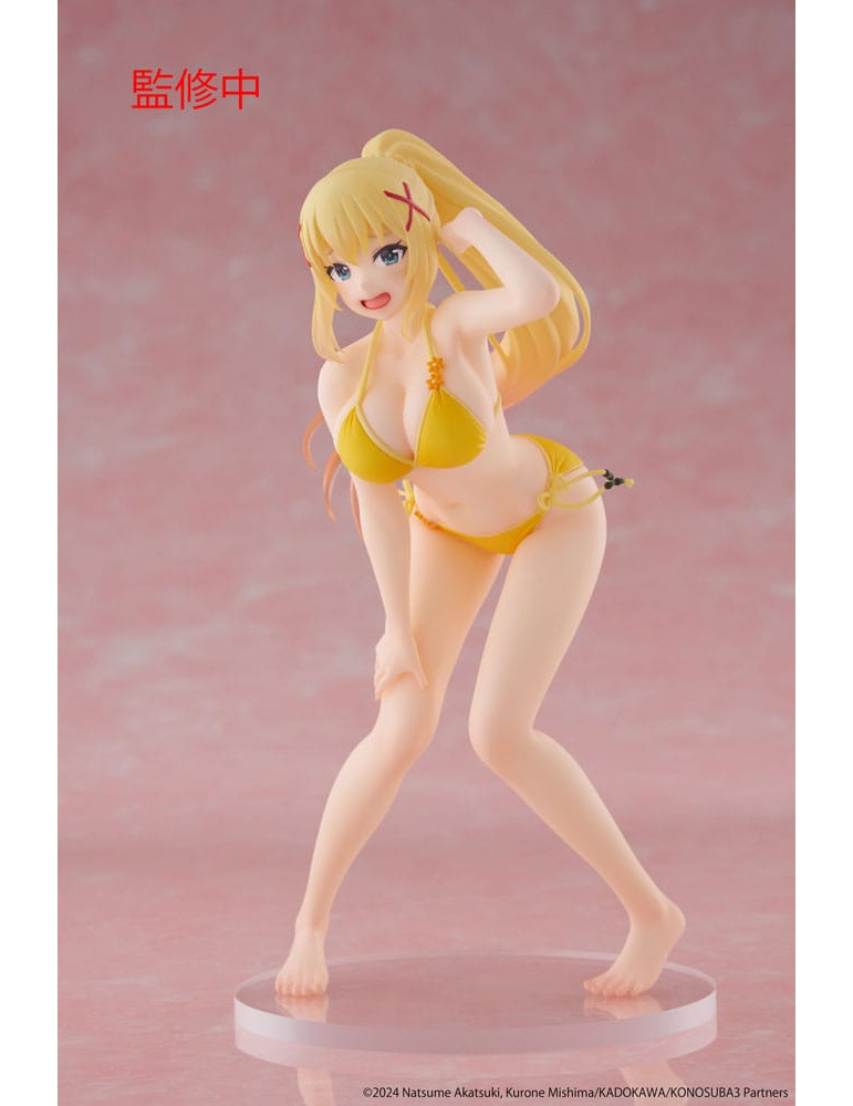 Taito - KonoSuba: God's Blessing on This Wonderful World! 3 - Figurine Coreful Darkness Swimwear Ver.