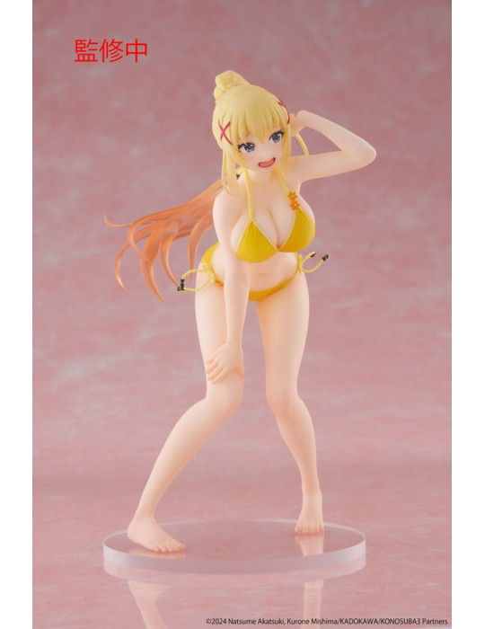 Taito - KonoSuba: God's Blessing on This Wonderful World! 3 - Figurine Coreful Darkness Swimwear Ver.