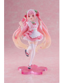 Taito - Hatsune Miku - figurine Newley Written Sakura Miku Japanese Cafe Ver. Reissue