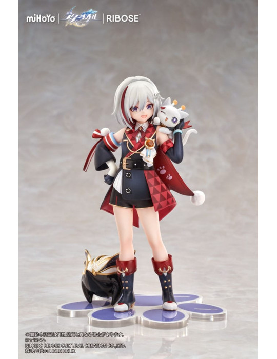 Ribose - Honkai: Star Rail - figurine Rise Up Chibineko Series Topaz & Numby Ver.