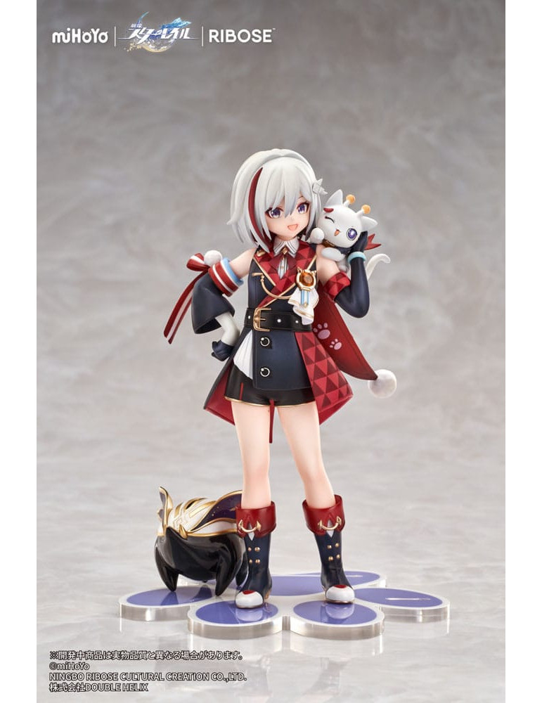 Ribose - Honkai: Star Rail - figurine Rise Up Chibineko Series Topaz & Numby Ver.